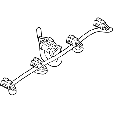 Chevy Silverado 1500 HD Classic Spark Plug Wire - 89017477