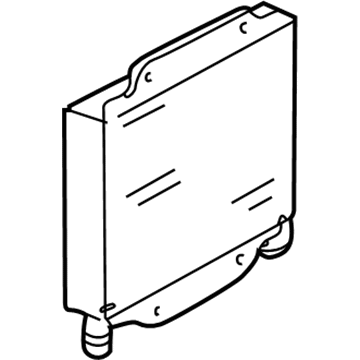 GM 15990593 Transmission Cooler 15990593 GM Transmission Cooler Illustration 1 of 1