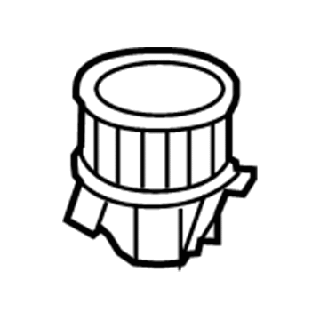 GM 22816162 Blower Motor 22816162 GM Blower Motor Illustration 1 of 1