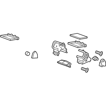 GM 23475072 Air Inlet 23475072 GM Air Inlet Illustration 1 of 1