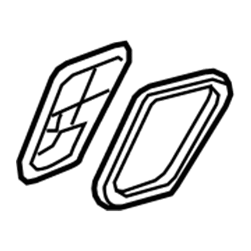 GM 20793356 Air Duct, Driver Side 20793356 GM Air Duct, Driver Side Illustration 1 of 1