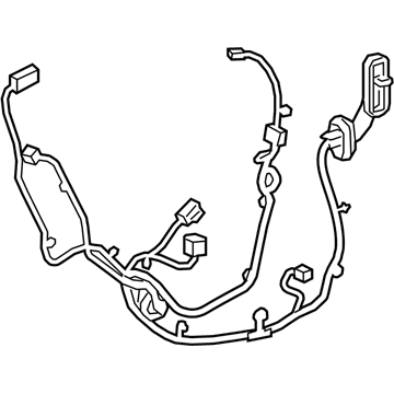 GM 39112846 Harness, Rear Passenger Side 39112846 GM Harness, Rear Passenger Side Illustration 1 of 1