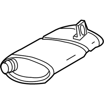 Chevy 22648874 Muffler