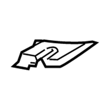 25820729 GM End Cap, Driver Side Illustration 1 of 1