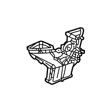 GM 39102589 Upper Duct 39102589 GM Upper Duct Illustration 1 of 1