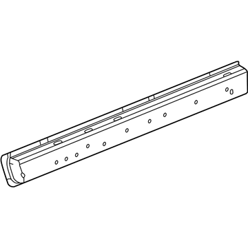 GM 22869806 Inner Rocker, Driver Side 22869806 GM Inner Rocker, Driver Side Illustration 1 of 1