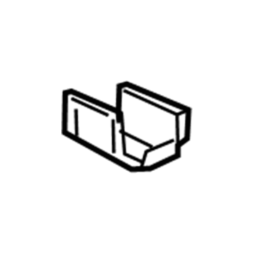 GM 10415435 Outrigger, Passenger Side 10415435 GM Outrigger, Passenger Side Illustration 1 of 1