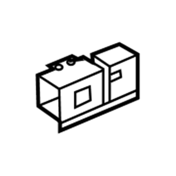88950475 GM Rail End Illustration 1 of 1