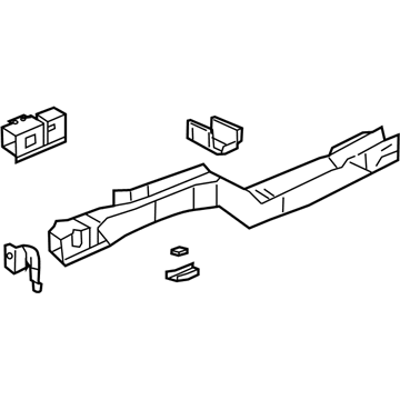88895491 GM Rail Assembly, Front Passenger Side Illustration 1 of 1