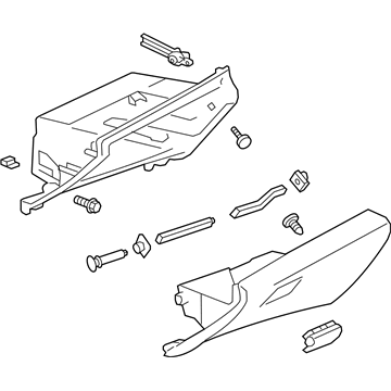 Buick 23338725 Glove Box Assembly