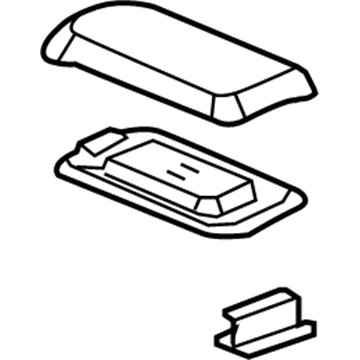 22715172 GM Armrest Illustration 1 of 1