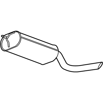 Chevy 25786597 Resonator & Pipe