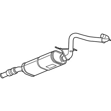Chevy 20779917 Muffler & Pipe