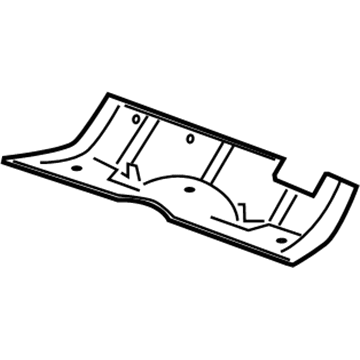 GM 22661769 Cross Bar 22661769 GM Cross Bar Illustration 1 of 1