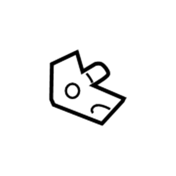 GM 15214490 Bracket, Passenger Side 15214490 GM Bracket, Passenger Side Illustration 1 of 1