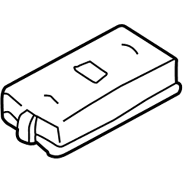 15394450 GM Fuse Box Cover Illustration 1 of 1