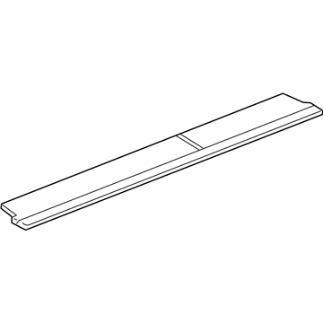 GM 84484044 Front Trim, Black, Rear 84484044 GM Front Trim, Black, Rear Illustration 1 of 1