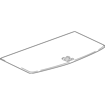 GM 84379085 Cover Panel, Jet Black 84379085 GM Cover Panel, Jet Black Illustration 1 of 1
