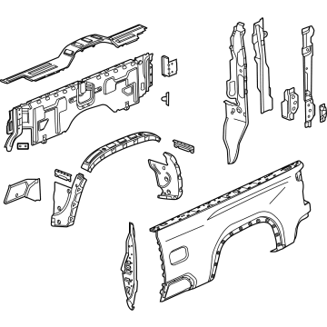 Chevy 85554912 Side Panel