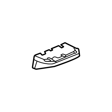 GM 84663444 Step, Black, Front Outer Passenger Side 84663444 GM Step, Black, Front Outer Passenger Side Illustration 1 of 1