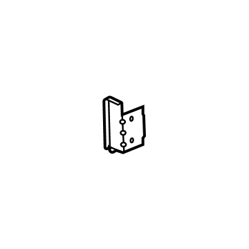 GM 23403595 Rear Bracket, Passenger Side 23403595 GM Rear Bracket, Passenger Side Illustration 1 of 1