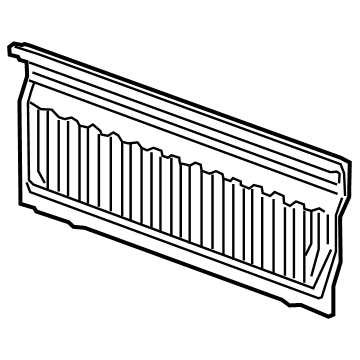 GM 84179687 Front Panel 84179687 GM Front Panel Illustration 1 of 1