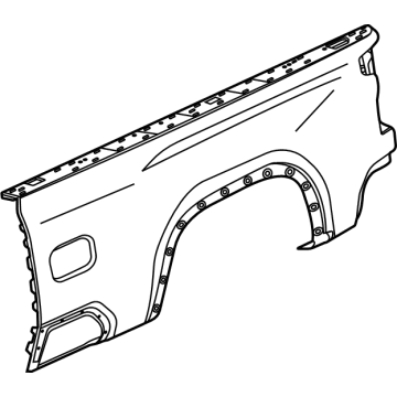 GM 84835378 Outer Panel, Driver Side 84835378 GM Outer Panel, Driver Side Illustration 1 of 1
