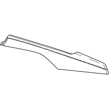 GM 85027596 Panel Assembly-Front Floor Console Upper *Jet Black 85027596 GM Panel Assembly-Front Floor Console Upper *Jet Black Illustration 1 of 1