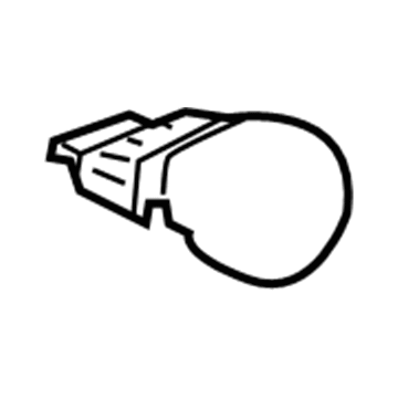 GM 15862271 Turn Signal Bulb, Amber, Front 15862271 GM Turn Signal Bulb, Amber, Front Illustration 1 of 1