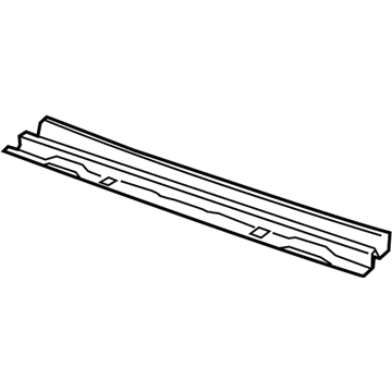 GM 20913107 Header Reinforcement, Front 20913107 GM Header Reinforcement, Front Illustration 1 of 1