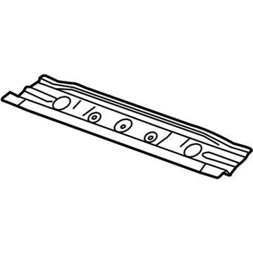 GM 20908770 Windshield Header 20908770 GM Windshield Header Illustration 1 of 1