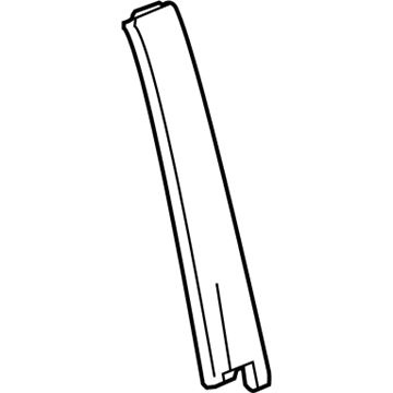 GM 22760519 Applique, Rear Passenger Side 22760519 GM Applique, Rear Passenger Side Illustration 1 of 1