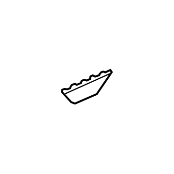 84654895 GM Handle, Inside Cap, Jet Black, Rear Driver Side Illustration 1 of 1