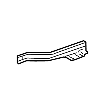 23275891 GM Bracket, Rear Driver Side Illustration 1 of 1