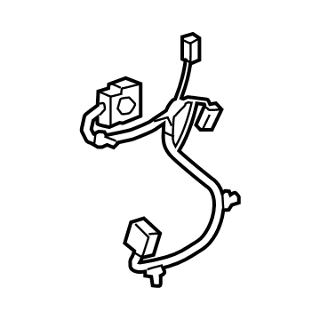 84876216 GM Harness, Rear Driver Side Illustration 1 of 1
