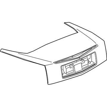Cadillac 10365174 Trunk Lid