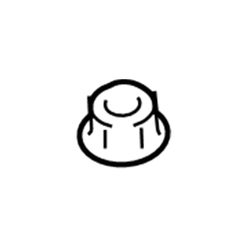 GM 94515254 Shield Nut 94515254 GM Shield Nut Illustration 1 of 1