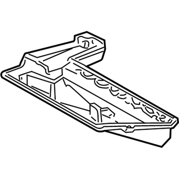 52469864 GM Heater Case Illustration 1 of 1