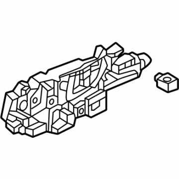 13550993 GM Handle Base, Front Driver Side Illustration 1 of 1