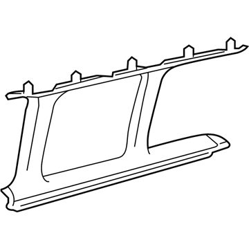 Chevy 15032518 Upper Trim Panel