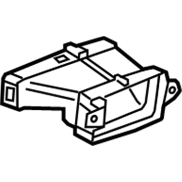 GM 22786834 Rear Duct 22786834 GM Rear Duct Illustration 1 of 1