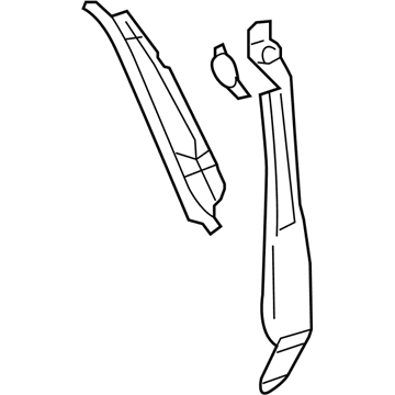 89045598 GM Rear Pillar Illustration 1 of 1