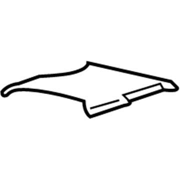 GM 20774818 Lower Cover 20774818 GM Lower Cover Illustration 1 of 1