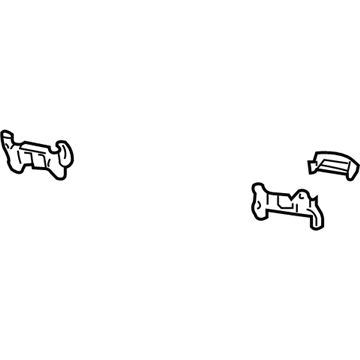 GM 25931302 Release Handle, Rear 25931302 GM Release Handle, Rear Illustration 1 of 1