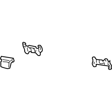 GM 25931301 Release Handle, Rear 25931301 GM Release Handle, Rear Illustration 1 of 1