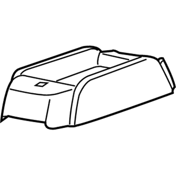 25988054 GM Compartment, Rear Illustration 1 of 1