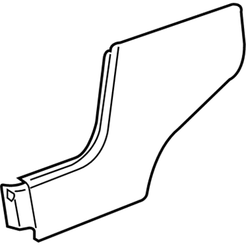 25874963 GM Side Panel, Passenger Side Illustration 1 of 1