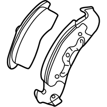 Chevy Cavalier Brake Pads - 19152705