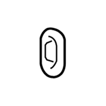 GM 11609483 Front Sill Plate Retainer Clip 11609483 GM Front Sill Plate Retainer Clip Illustration 1 of 1