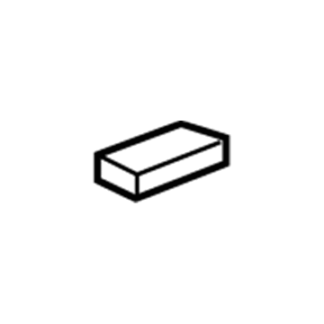 GM 92274167 Fuel Tank Spacer 92274167 GM Fuel Tank Spacer Illustration 1 of 1